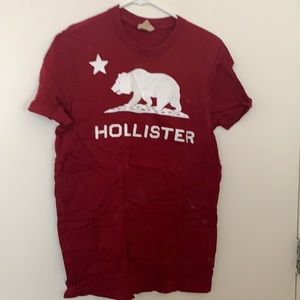COPY - Hollister scoop neck logo tee